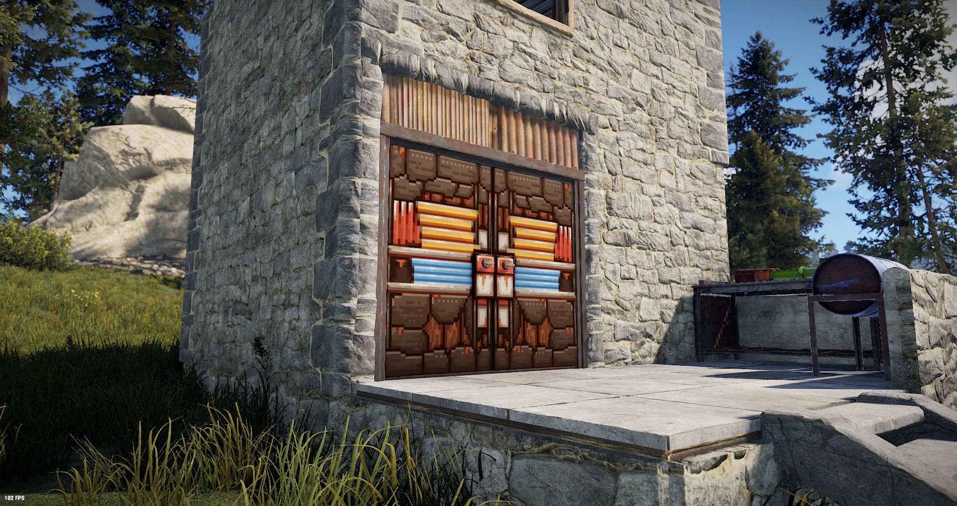Pixel Metal Double Door thumbnail 2