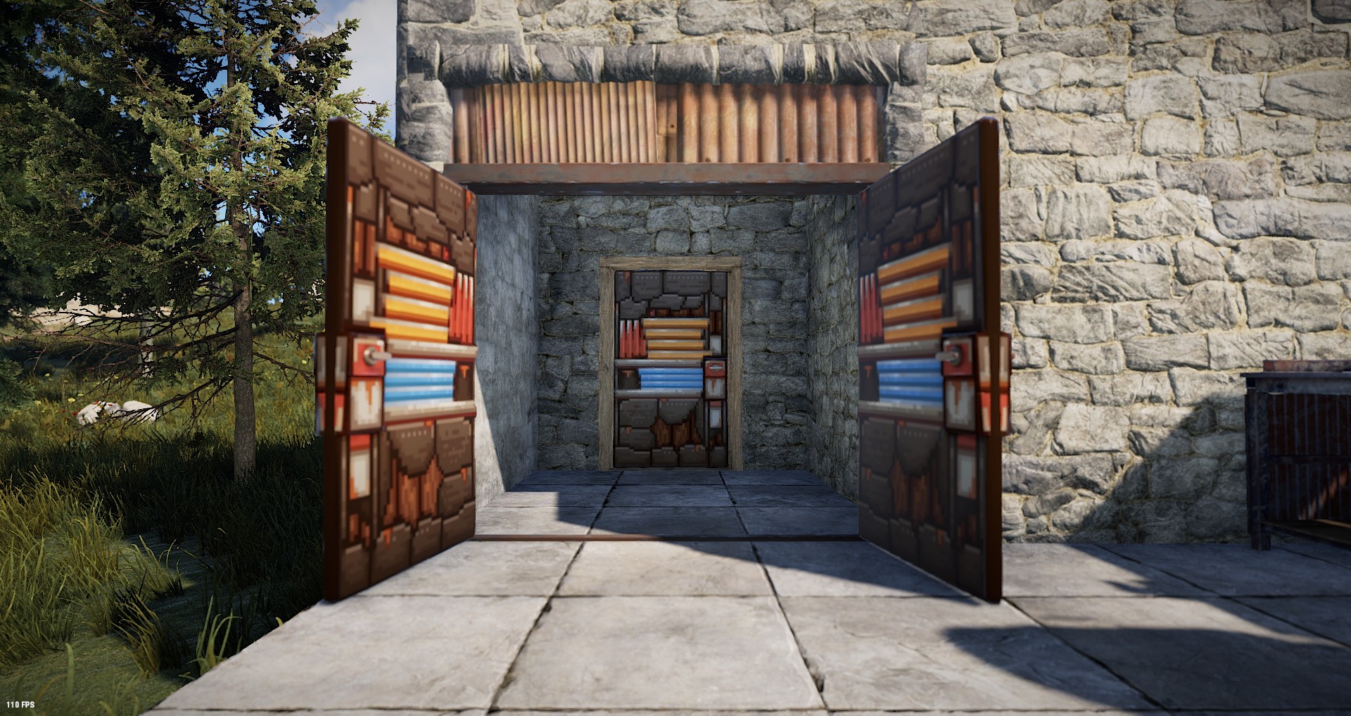Pixel Metal Double Door thumbnail 5