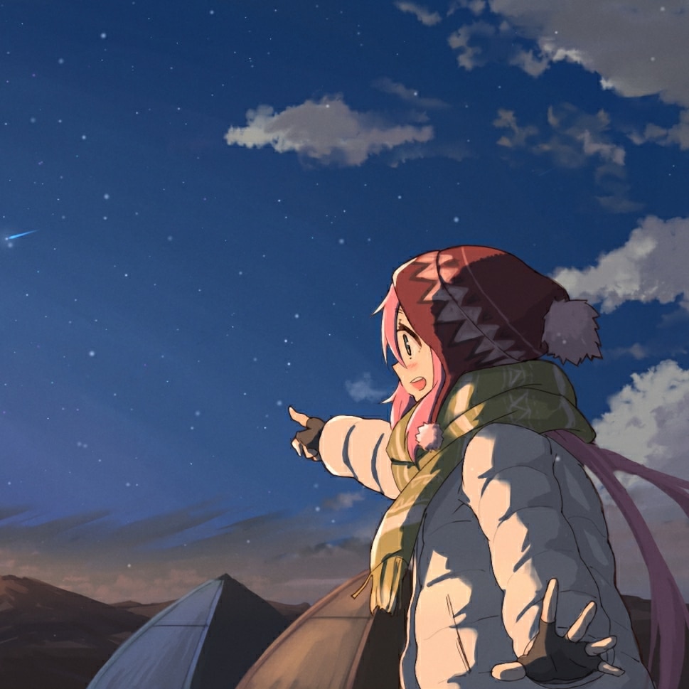 Yuru camp camping