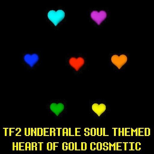 Steam Workshop Tf2 Undertale Soul Cosmetic