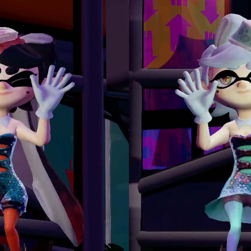 Splatoon - Squid sisters dance