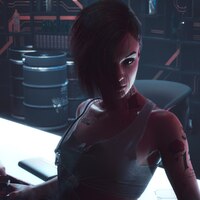 Steam Workshop::Cyberpunk 2077 Girl 32:9 Animated Wallpaper