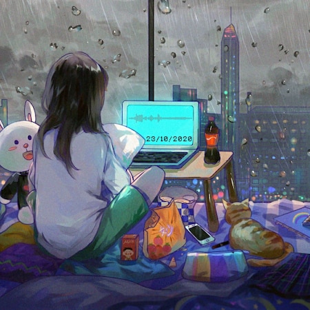 Raining In Tokyo Lofi Hiphop Wallpapers Hdv