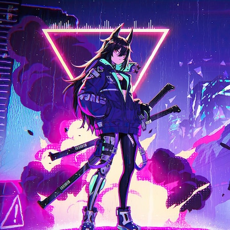 Anime Cyberpunk HD Wallpaper by vinny47