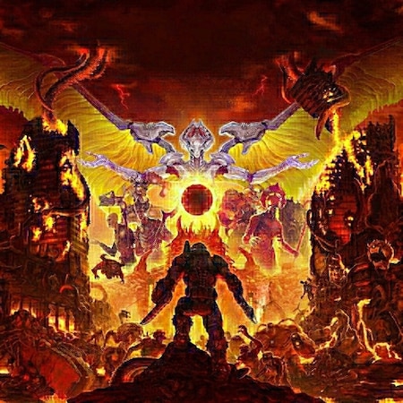 DOOM ETERNAL - full title screen