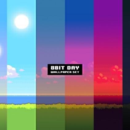 8 Bit Day Animated