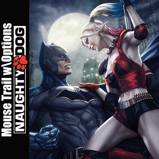 Steam Workshop::Harley Quinn & Batman (Mouse Trail w\Options) Stanley  'Artgerm' Lau