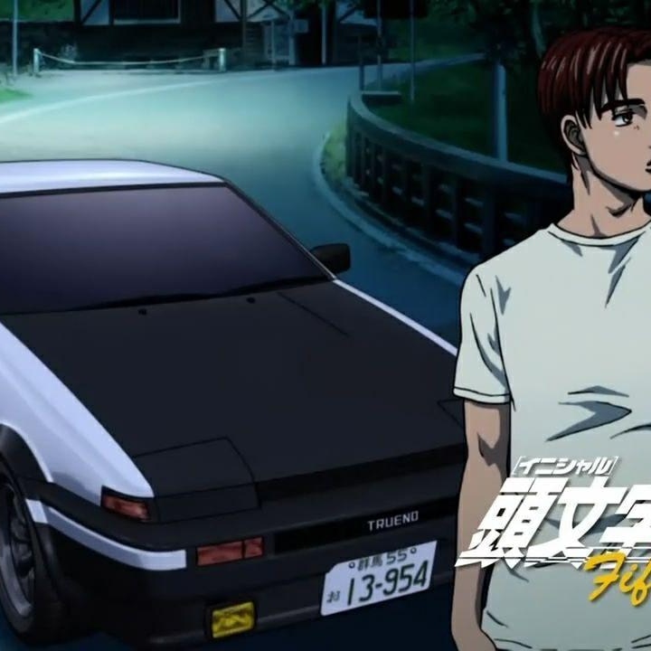 Initial D 1080P (Animated)