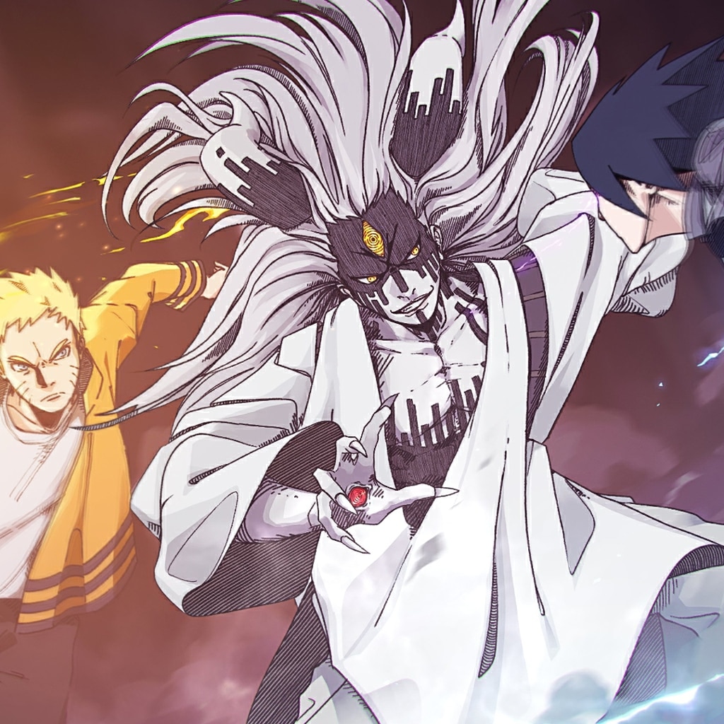 Naruto and Sasuke vs Momoshiki - Boruto