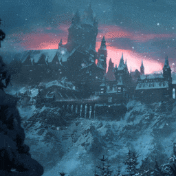 [4K] Winter Castle