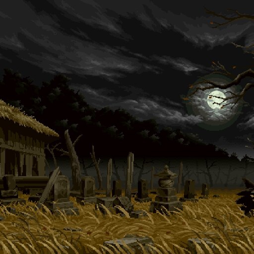 Темная деревня 2. Мрачная деревня. Мрачный фон в 2д игре. Кладбище пиксель арт. Страшный Бэкграунд.