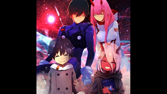 Steam Workshop::Live Wallpaper 4K Darling in the Franxx (zero two and hiro)