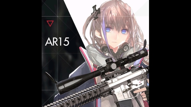 Steam Workshop Girl S Frontline Gun Ar15
