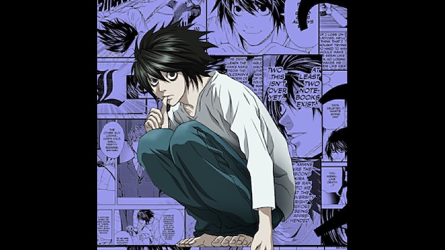 Steam Workshop::Death Note L Ryuzaki Solo Vision Solitary Lone Anime  Cartoon Television