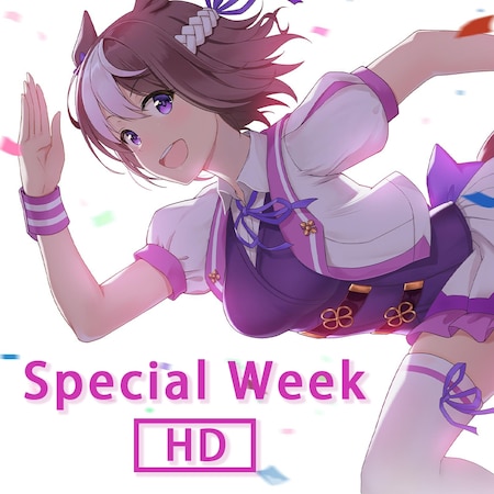 [2k][Pretty Derby 赛马娘]特别周/Special Week/可自定义文本倒计时/动漫壁纸/Uma Musume