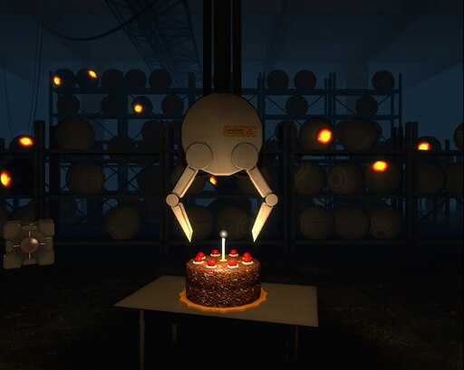 Portal 2 cake is gone фото 56