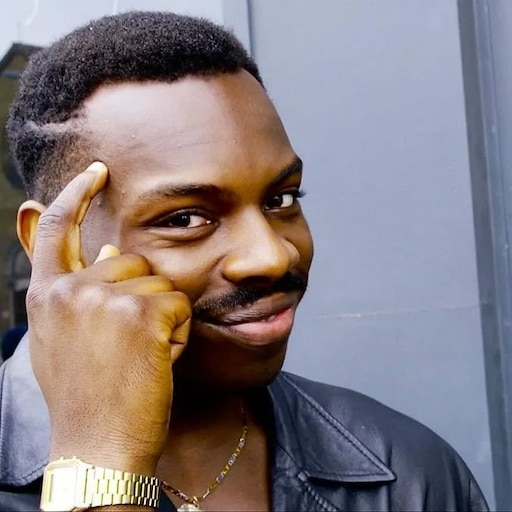 Мем где негр показывает пальцем на голову Мем где негр показывает пальцем на голову