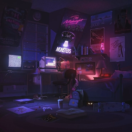 Retro Room Purple | Wallpapers HDV