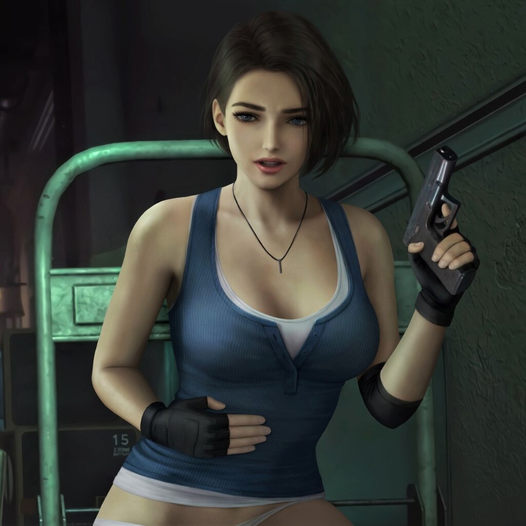 Jill Valentine | Resident Evil / 18+ X-ray NSFW & SFW ( 4 Versions )