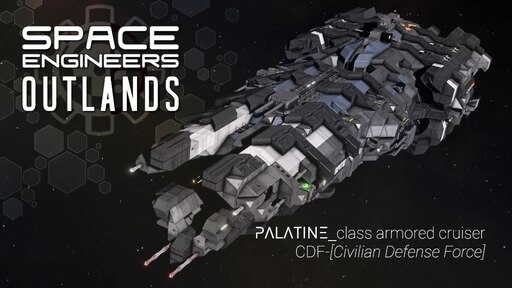 Steam Workshop::CDF Palatine-class Cruiser - SE Outlands