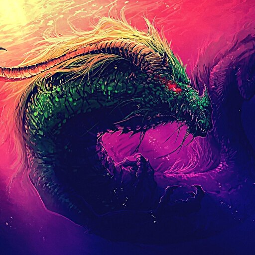 Steam Workshop::Dragon Colorful 4K