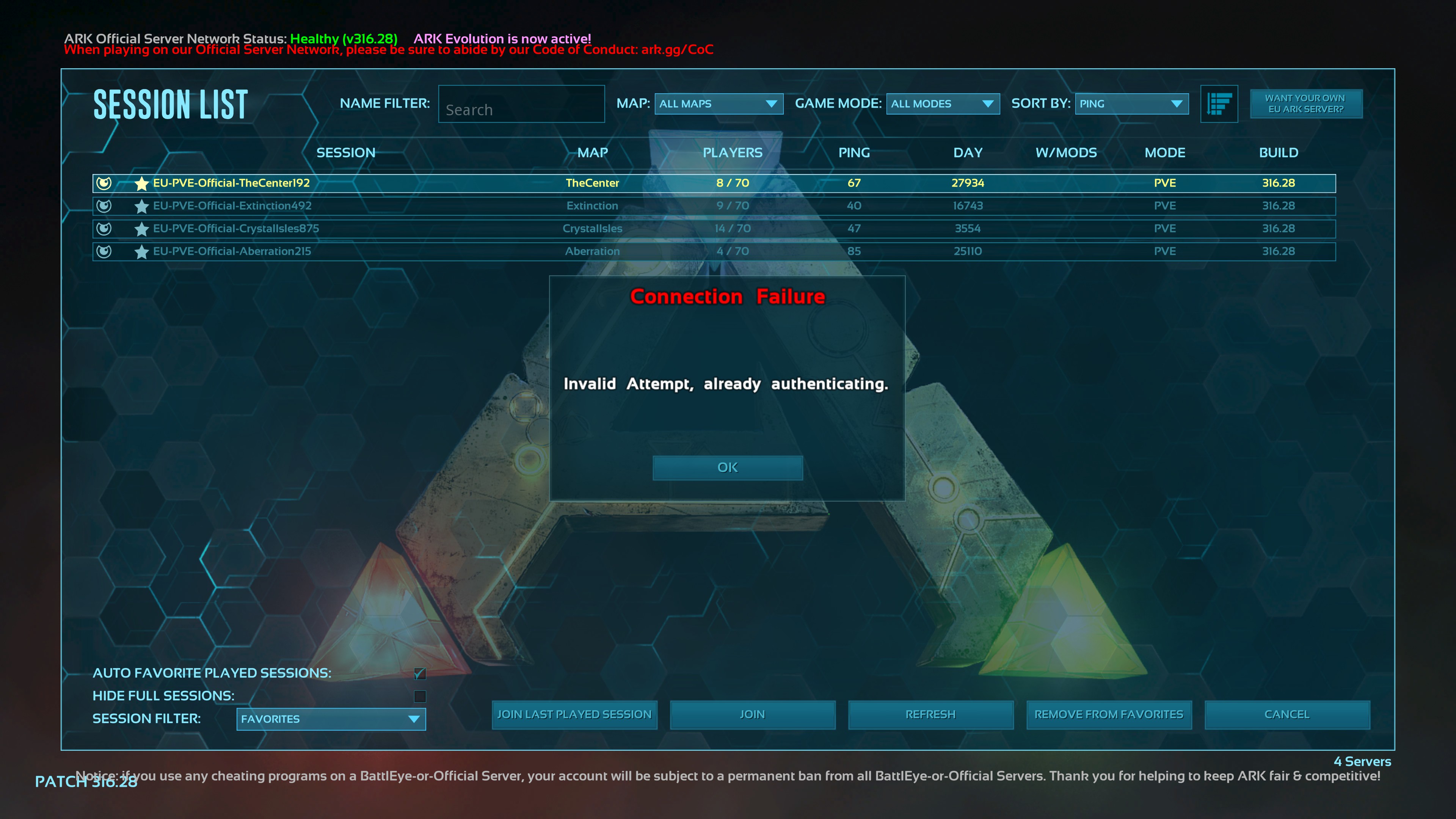 Login Lock Page 37 General Discussion Ark Official Community Forums