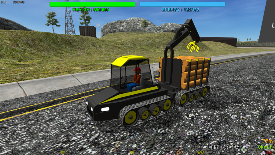 Steam 创意工坊 木材運搬車2号機