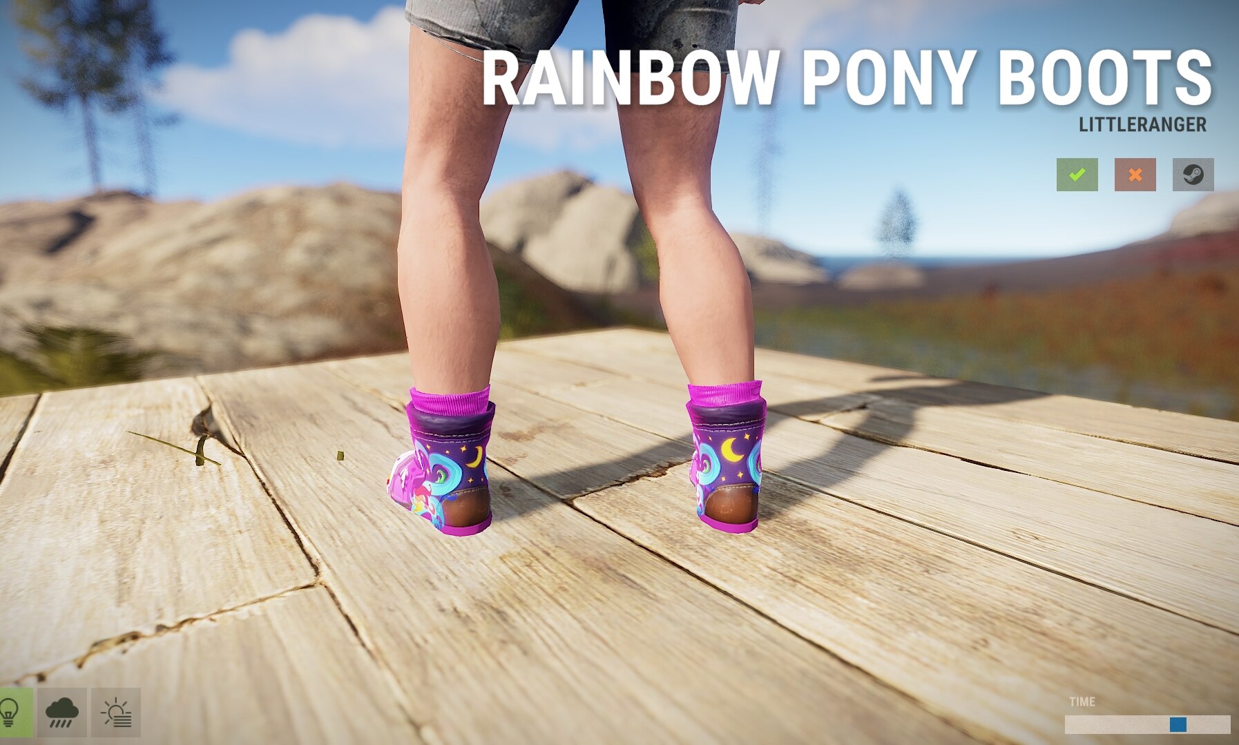 Rainbow Pony Boots screenshot 1