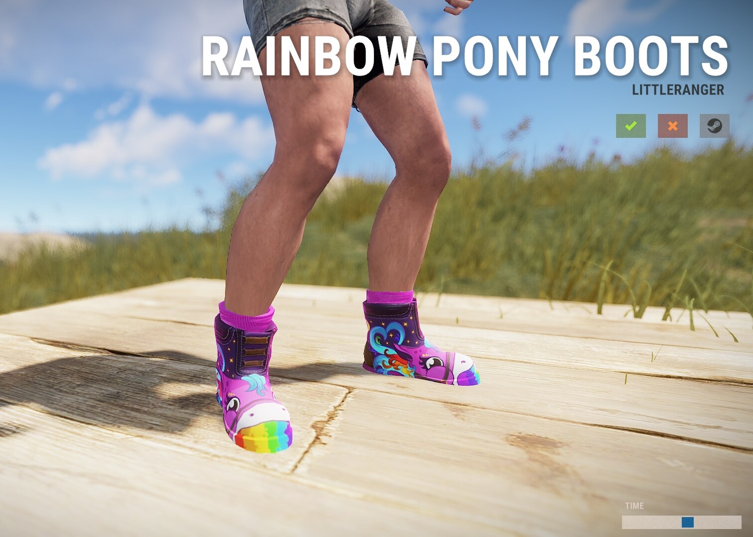Rainbow Pony Boots thumbnail 2