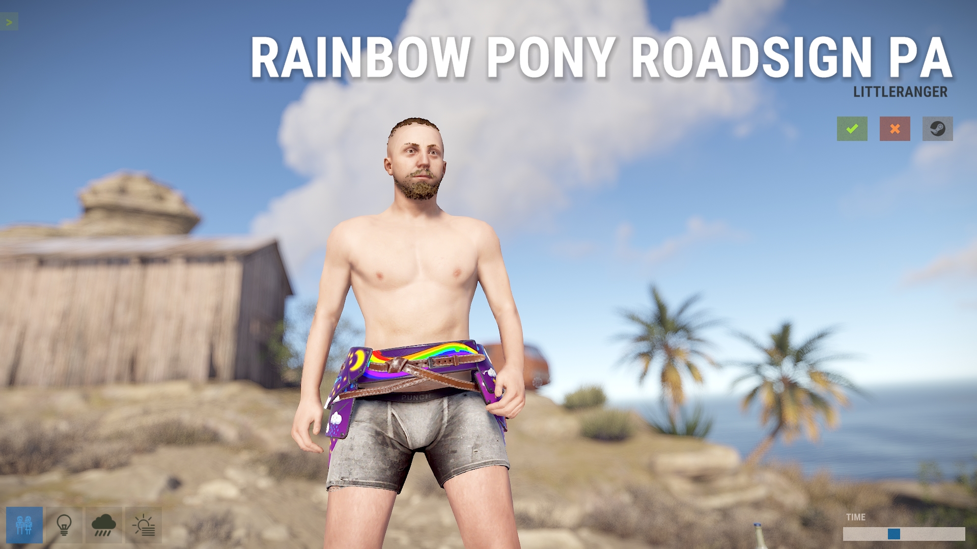 Rainbow Pony Roadsign Pants thumbnail 4