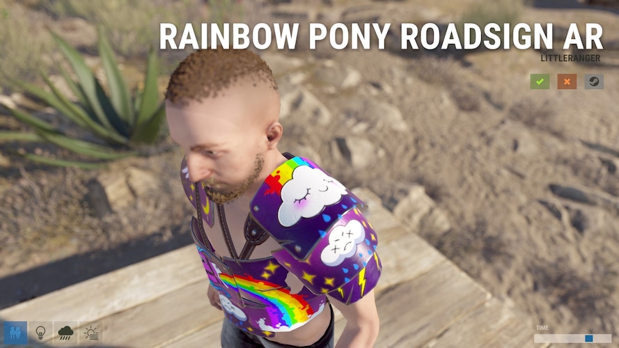 Rainbow Pony Vest - image 2