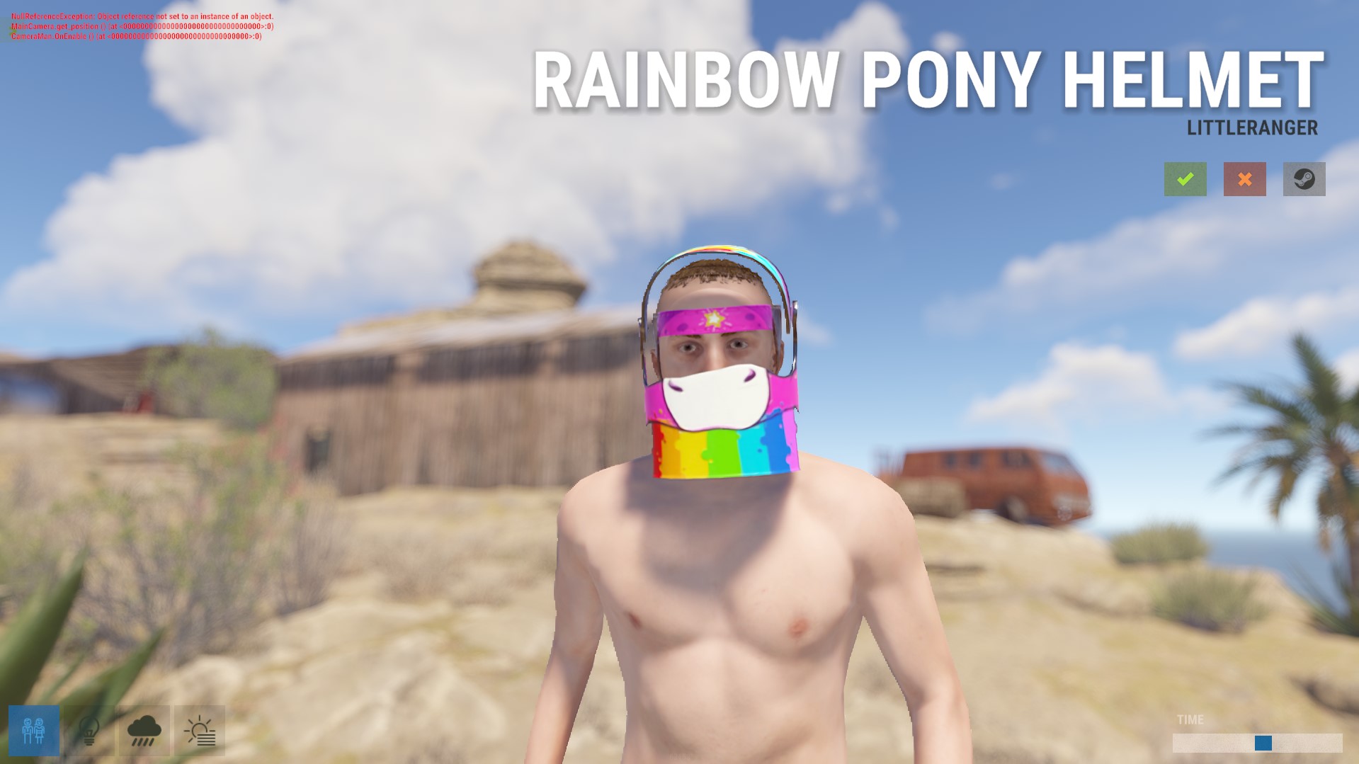 Rainbow Pony Helmet thumbnail 5