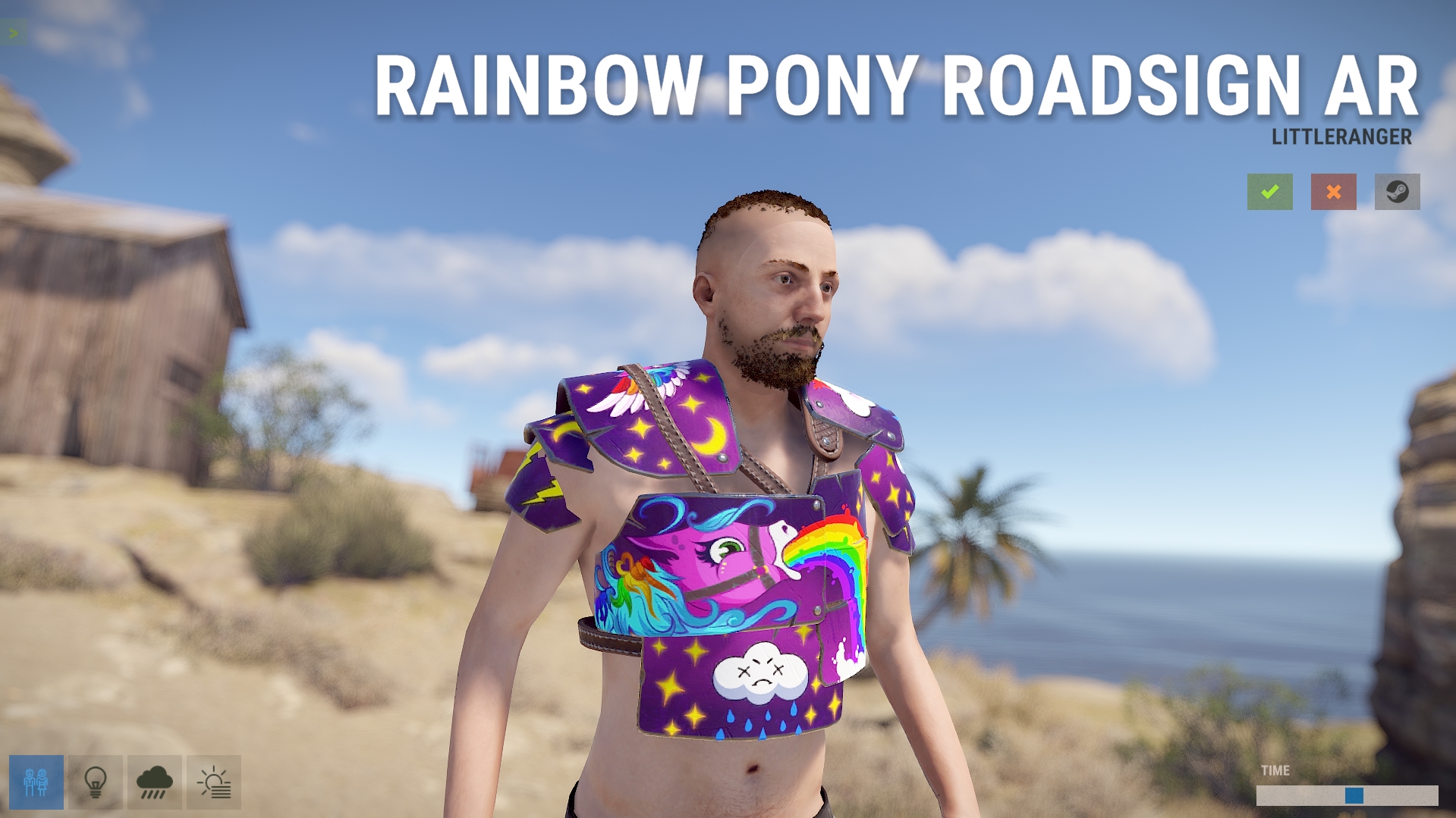 Rainbow Pony Vest screenshot 1