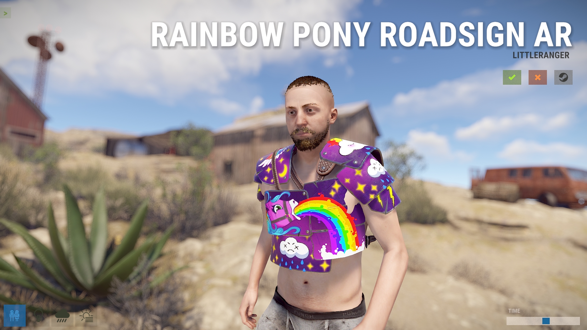 Rainbow Pony Vest thumbnail 3