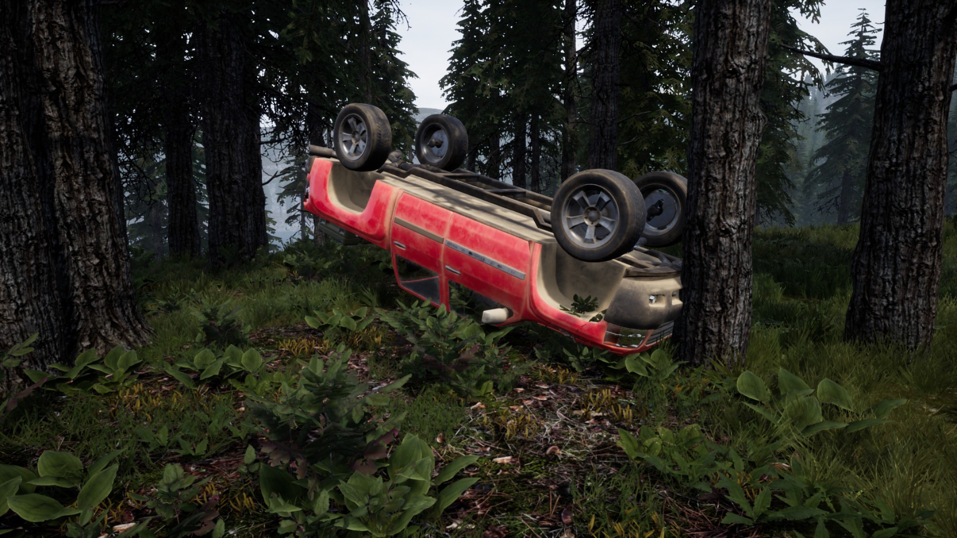 Mist survival машина