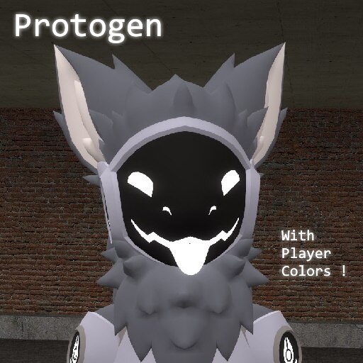Protogen Head Shot- Character for D&D - furry post - Imgur
