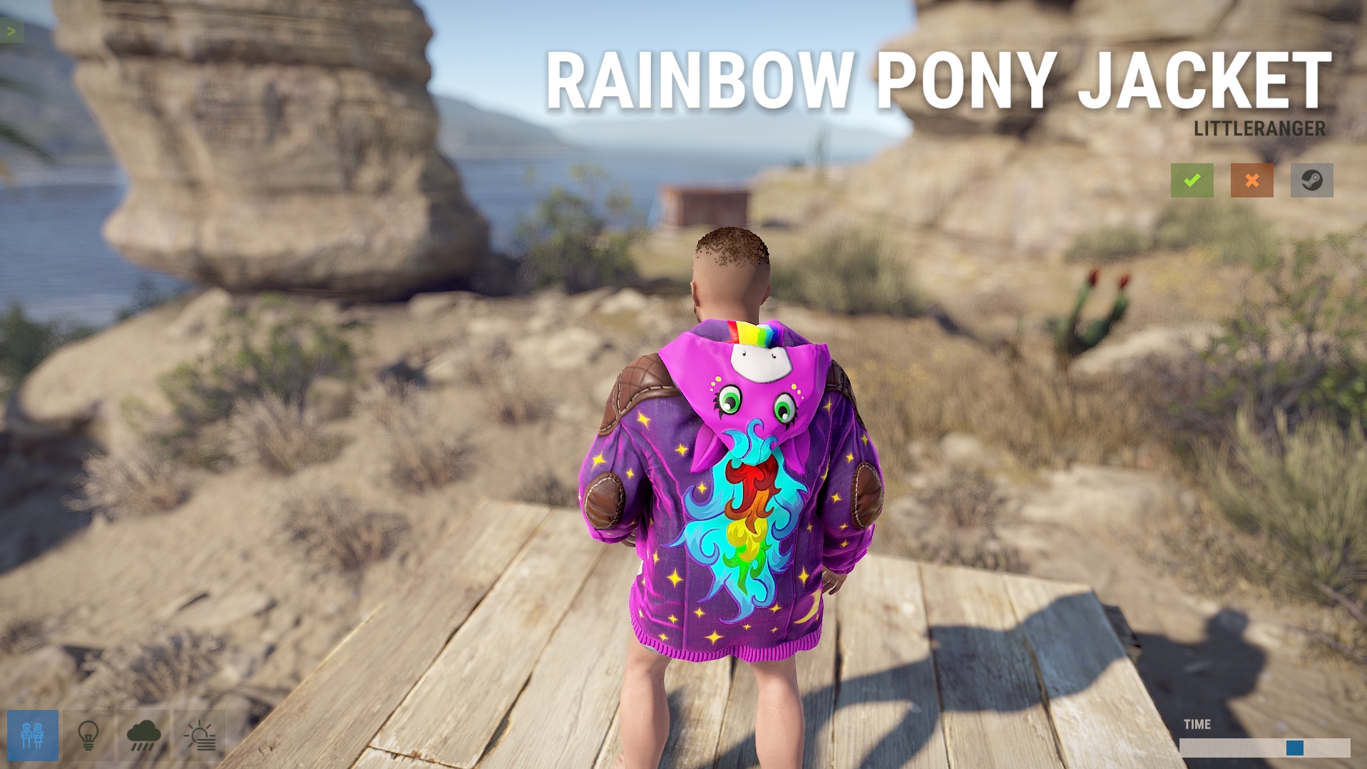 Rainbow Pony Jacket screenshot 1