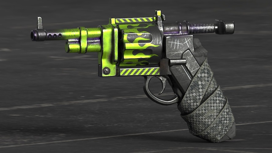 Toxic Flame Revolver - image 1