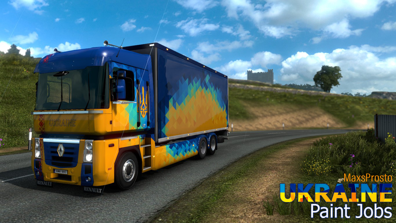Steam Workshop Skin Ukraine For Renault Magnum