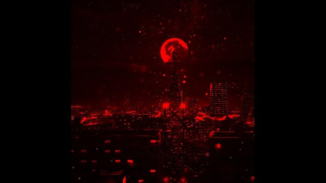 Imagem de moon, red, and anime  Scenery wallpaper, Anime scenery wallpaper,  Anime scenery
