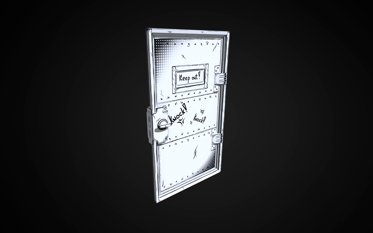 Comics Armored Door screenshot 1