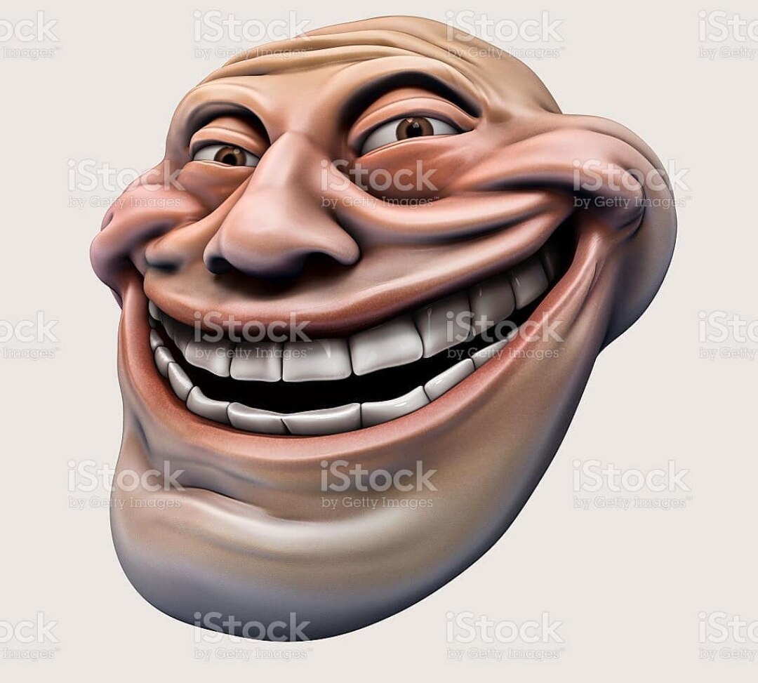 Internet Meme What Have You Done Rage Face 3d Illustration Stock Photo -  Download Image Now - iStock