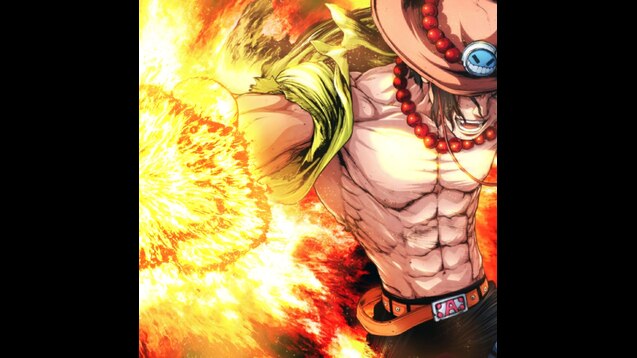 Download Dope Anime Fire Fist Ace Wallpaper