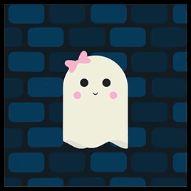 cute gif ghost