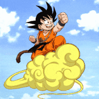 Boy Goku Nimbus - Dragon Ball Z
