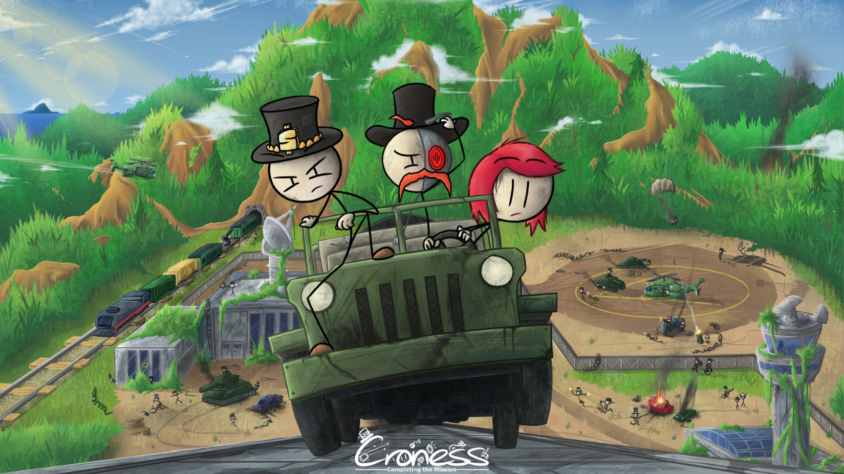 Steam Community :: :: Completing the Mission (The Henry Stickmin Collection)