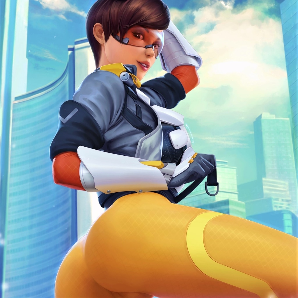 Tracer | Overwatch / 18+ X-ray NSFW & SFW ( 6 Versions )