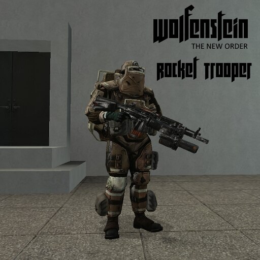 Rocket magazine + trophy in Wolfenstein: The New Order