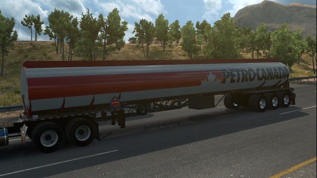 Long Petro-Canada Tanker - ETS 2