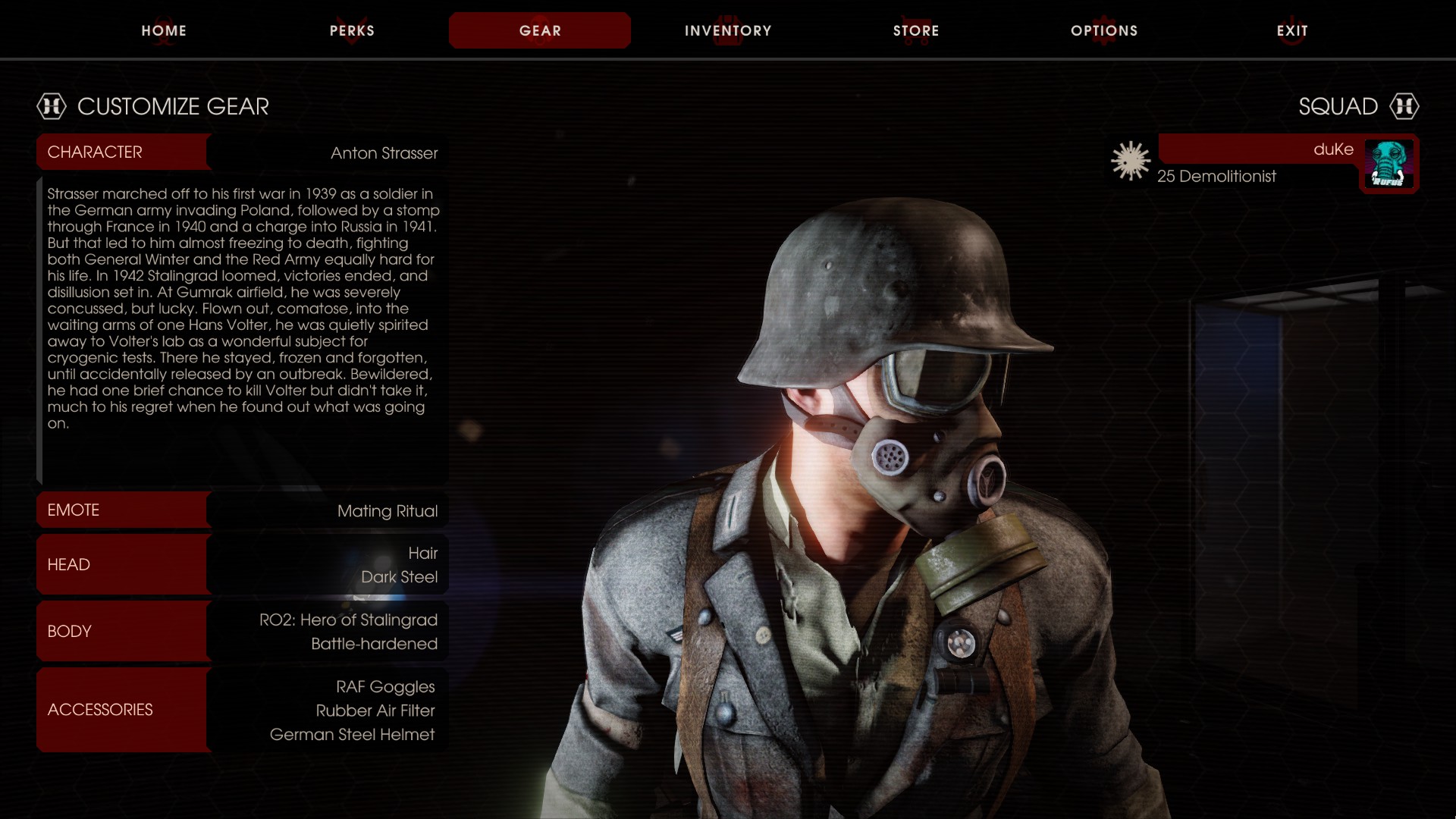 Help With Anton Strasser Customization Killing Floor 2 General Discussions